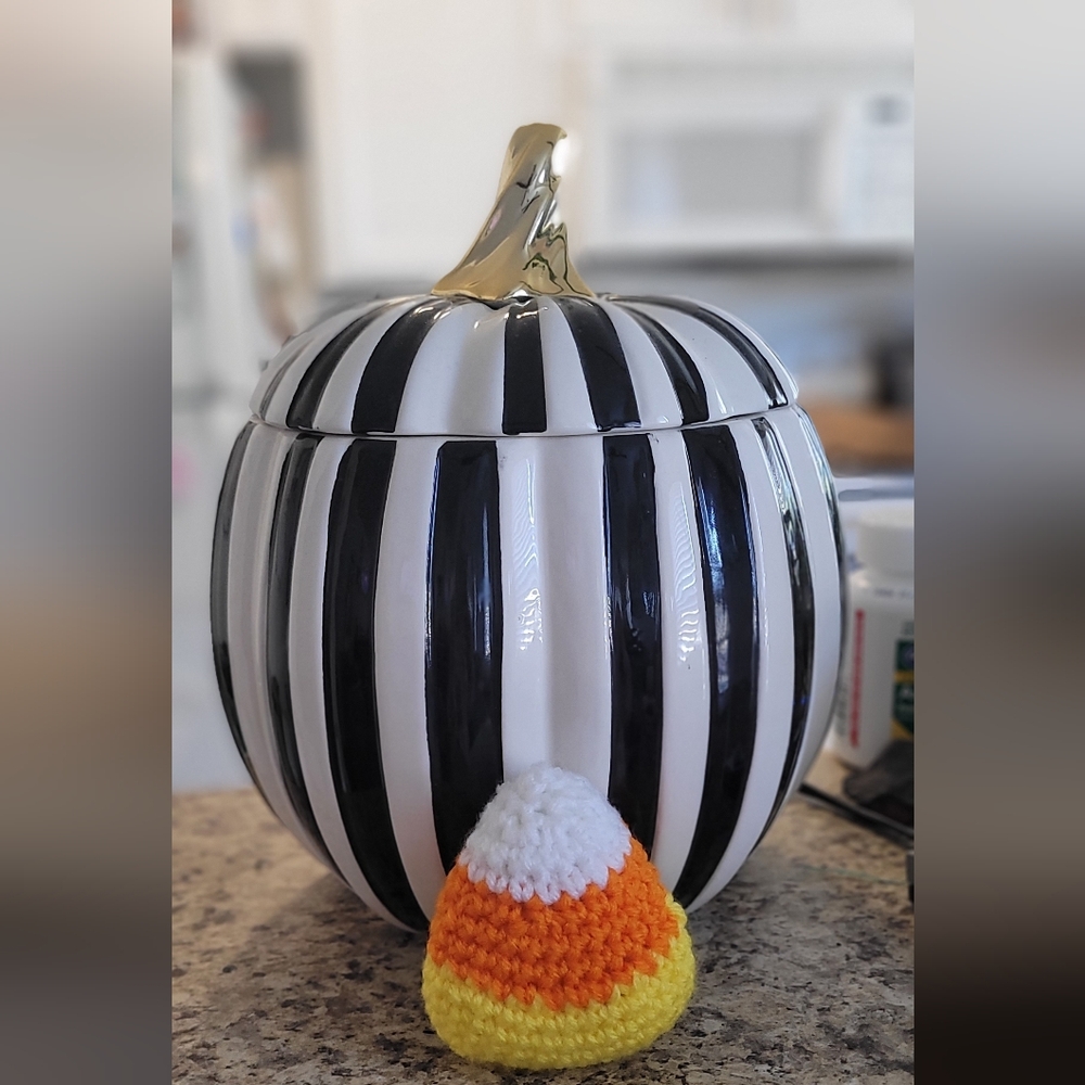 Homemade Candy Corn 4" In Length